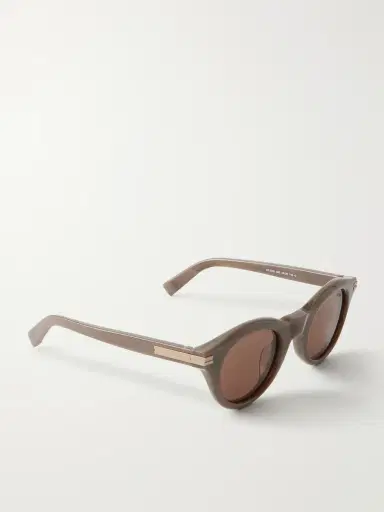 Zegna Round-Frame Acetate Sunglasses - Men | Thumbnail 4 Zegna Round-Frame Acetate Sunglasses - Men | Thumbnail 4