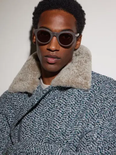 Zegna Round-Frame Acetate Sunglasses - Men | Thumbnail 5 Zegna Round-Frame Acetate Sunglasses - Men | Thumbnail 5