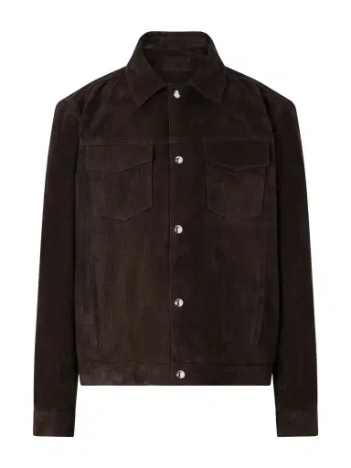 MR P. Croc-Effect Suede Jacket - Men | Thumbnail 1 MR P. Croc-Effect Suede Jacket - Men | Thumbnail 1
