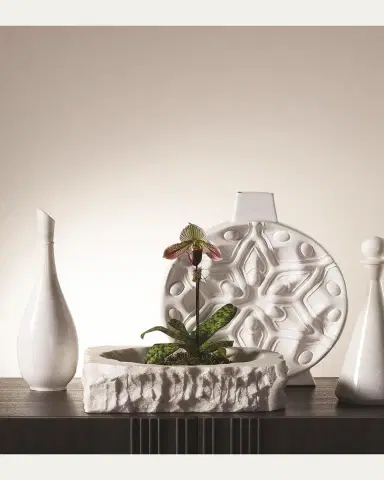 Global Views Chiseled Block Bowl | Thumbnail 5 Global Views Chiseled Block Bowl | Thumbnail 5