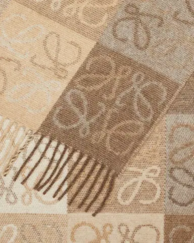 Loewe Anagram Logo Cashmere-Blend Scarf | Thumbnail 6 Loewe Anagram Logo Cashmere-Blend Scarf | Thumbnail 6