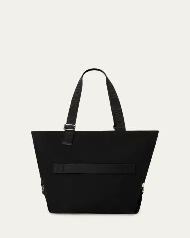 Loewe Men's Flex Zipped Tote Bag in Canvas & Suede | Thumbnail 2 Loewe Men's Flex Zipped Tote Bag in Canvas & Suede | Thumbnail 2