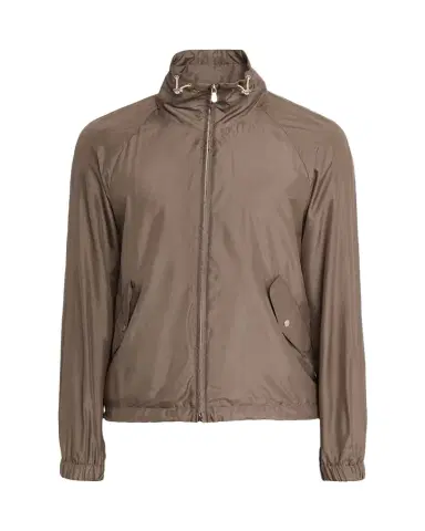 Brunello Cucinelli Men's Unlined Hooded Full-Zip Jacket | Thumbnail 1 Brunello Cucinelli Men's Unlined Hooded Full-Zip Jacket | Thumbnail 1