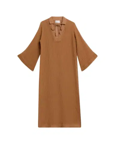 Lisa Marie Fernandez Gauze Tunic Caftan Coverup | Thumbnail 1 Lisa Marie Fernandez Gauze Tunic Caftan Coverup | Thumbnail 1