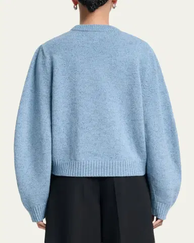 Altuzarra Putney Speckled Merino Wool Crewneck Sweater | Thumbnail 3 Altuzarra Putney Speckled Merino Wool Crewneck Sweater | Thumbnail 3