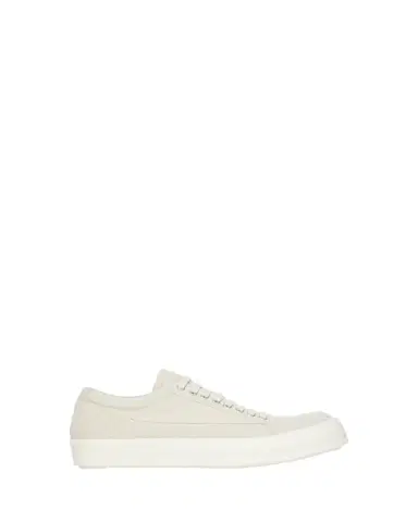 DRKSHDW RICK OWENS Men's Textile and Leather Vintage Sneaks | Thumbnail 1 DRKSHDW RICK OWENS Men's Textile and Leather Vintage Sneaks | Thumbnail 1