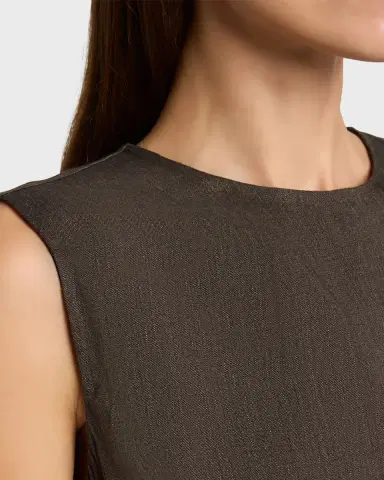Proenza Schouler White Label Anoushka Ruched Slub Linen Top | Thumbnail 14 Proenza Schouler White Label Anoushka Ruched Slub Linen Top | Thumbnail 14