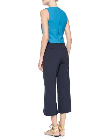 Versace Tapered Formal Wool Pants | Thumbnail 6 Versace Tapered Formal Wool Pants | Thumbnail 6