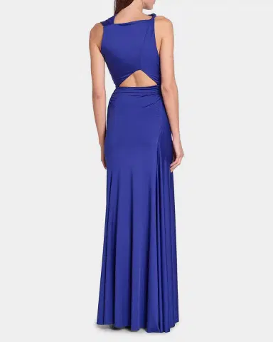 Victoria Beckham Sleeveless Draped Cutout Maxi Dress | Thumbnail 3 Victoria Beckham Sleeveless Draped Cutout Maxi Dress | Thumbnail 3