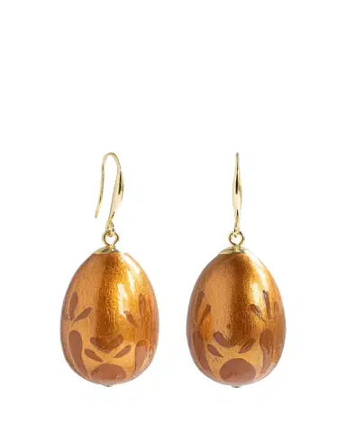 Saulé Nova Earrings in Molten Copper | Thumbnail 1 Saulé Nova Earrings in Molten Copper | Thumbnail 1