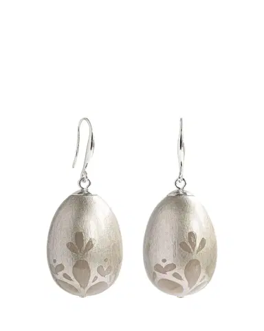 Saule Label Nova Earrings in Platinum Glow | Thumbnail 1 Saule Label Nova Earrings in Platinum Glow | Thumbnail 1