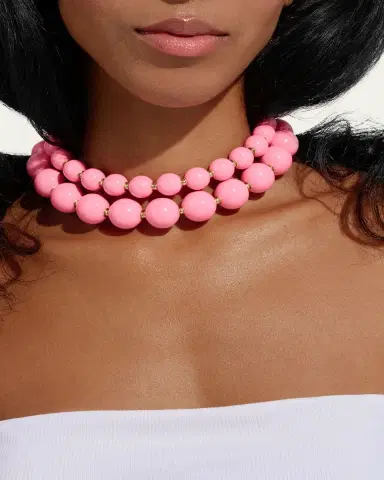 Saulé Siena Necklaces in Taffy, Set of 2 | Thumbnail 2 Saulé Siena Necklaces in Taffy, Set of 2 | Thumbnail 2