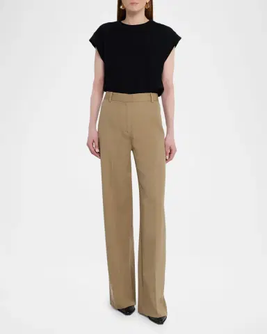 Nili Lotan Rivers High-Waisted Straight-Leg Trousers | Thumbnail 5 Nili Lotan Rivers High-Waisted Straight-Leg Trousers | Thumbnail 5