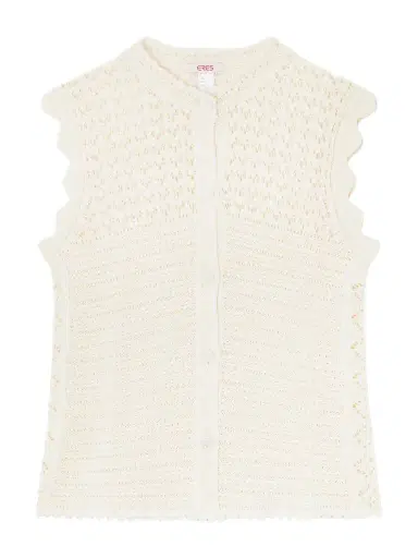 Eres Aurora Crochet-knit Top | Thumbnail 1 Eres Aurora Crochet-knit Top | Thumbnail 1