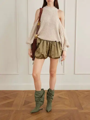 Balmain Ebene Fringed Suede Shoulder Bag | Thumbnail 3 Balmain Ebene Fringed Suede Shoulder Bag | Thumbnail 3