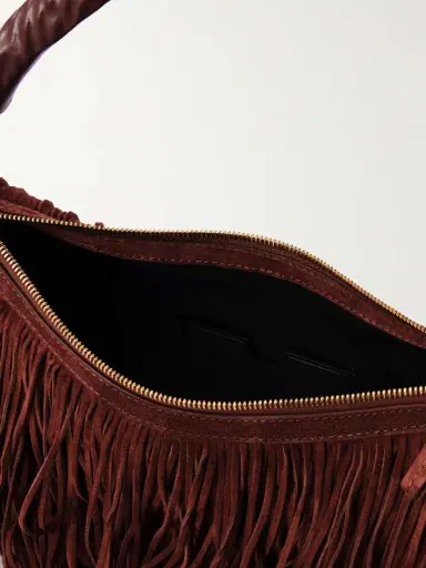 Balmain Ebene Fringed Suede Shoulder Bag | Thumbnail 6 Balmain Ebene Fringed Suede Shoulder Bag | Thumbnail 6