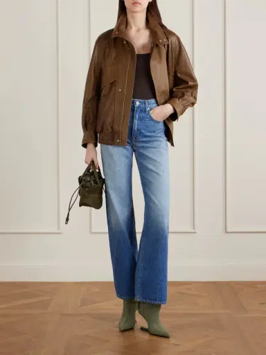 Balmain Shuffle Mini Suede Shoulder Bag | Thumbnail 3 Balmain Shuffle Mini Suede Shoulder Bag | Thumbnail 3