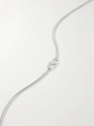 LIÉ STUDIO The Betty Convertible Silver And Leather Necklace | Thumbnail 3 LIÉ STUDIO The Betty Convertible Silver And Leather Necklace | Thumbnail 3