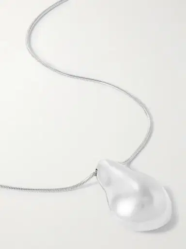 LIÉ STUDIO The Betty Convertible Silver And Leather Necklace | Thumbnail 4 LIÉ STUDIO The Betty Convertible Silver And Leather Necklace | Thumbnail 4