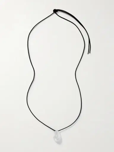 LIÉ STUDIO The Betty Convertible Silver And Leather Necklace | Thumbnail 5 LIÉ STUDIO The Betty Convertible Silver And Leather Necklace | Thumbnail 5