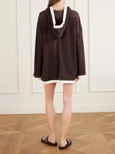 Staud Anona Hooded Cotton-blend Terry Coverup | Thumbnail 3 Staud Anona Hooded Cotton-blend Terry Coverup | Thumbnail 3