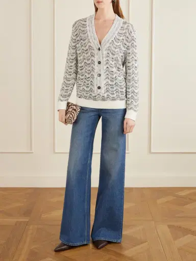 Missoni Striped Crochet-knit Sweater | Thumbnail 2 Missoni Striped Crochet-knit Sweater | Thumbnail 2
