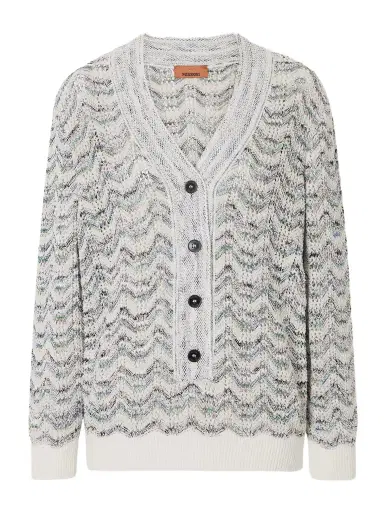 Missoni Striped Crochet-knit Sweater | Thumbnail 1 Missoni Striped Crochet-knit Sweater | Thumbnail 1