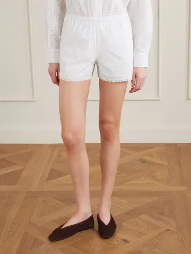 Loretta Caponi Rosita Cotton Shorts | Thumbnail 3 Loretta Caponi Rosita Cotton Shorts | Thumbnail 3
