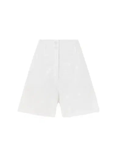 Loretta Caponi Rocchetta Scalloped Broderie Anglaise Cotton Shorts | Thumbnail 1 Loretta Caponi Rocchetta Scalloped Broderie Anglaise Cotton Shorts | Thumbnail 1
