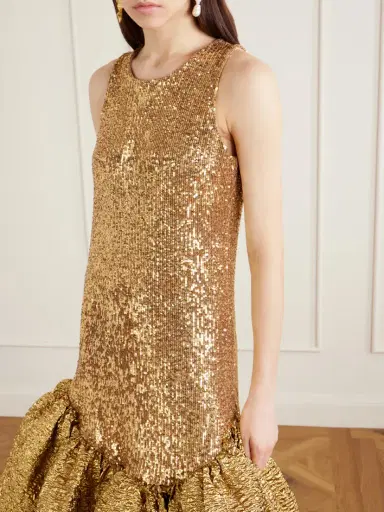 Dima Ayad Sequined Cloqué Gown | Thumbnail 4 Dima Ayad Sequined Cloqué Gown | Thumbnail 4