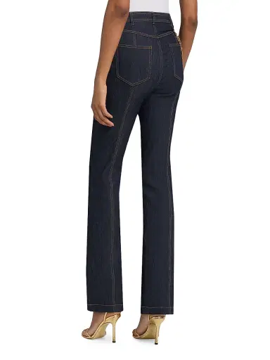Cinq à Sept Women's Shailene Love Token Jeans - Indigo | Thumbnail 5 Cinq à Sept Women's Shailene Love Token Jeans - Indigo | Thumbnail 5