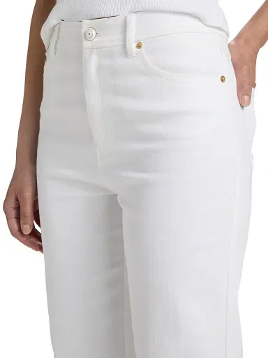 Cinq à Sept Women's Joey Wide-Leg Ankle Jeans - White | Thumbnail 6 Cinq à Sept Women's Joey Wide-Leg Ankle Jeans - White | Thumbnail 6