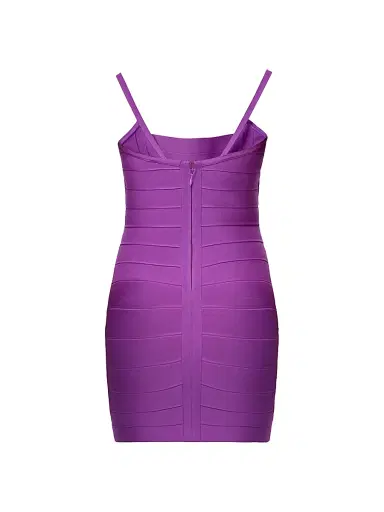 Hervé Léger Women's 40th Anniversary The Dance Floor Minidress - Pansy | Thumbnail 6 Hervé Léger Women's 40th Anniversary The Dance Floor Minidress - Pansy | Thumbnail 6