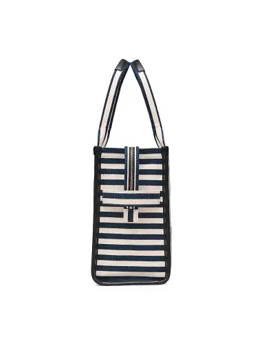 Marc Jacobs Women's The Stripe Canvas Large Tote Bag | Thumbnail 5 Marc Jacobs Women's The Stripe Canvas Large Tote Bag | Thumbnail 5