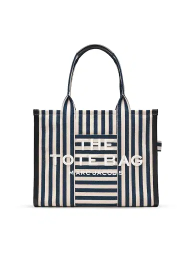 Marc Jacobs Women's The Stripe Canvas Large Tote Bag | Thumbnail 1 Marc Jacobs Women's The Stripe Canvas Large Tote Bag | Thumbnail 1
