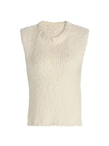 Adam Lippes Women's Gwen Brushed Mulberry Silk Knit Top - | Thumbnail 1 Adam Lippes Women's Gwen Brushed Mulberry Silk Knit Top - | Thumbnail 1
