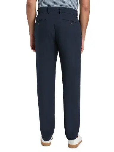 Onia Men's Linen-Blend Trousers - Midnight | Thumbnail 5 Onia Men's Linen-Blend Trousers - Midnight | Thumbnail 5