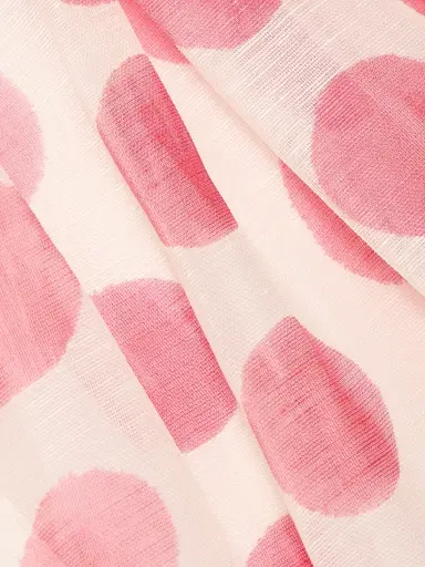Cara Cara Women's Pero Polka Dot Organza Midi-Dress - Celeste Spot Pink | Thumbnail 7 Cara Cara Women's Pero Polka Dot Organza Midi-Dress - Celeste Spot Pink | Thumbnail 7