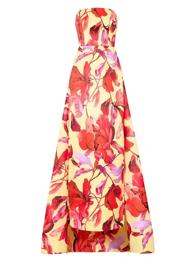Milly Women's Dorothy Printed Taffeta Dress | Thumbnail 1 Milly Women's Dorothy Printed Taffeta Dress | Thumbnail 1
