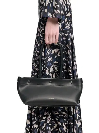 Altuzarra Women's Mini East/West Leather Tote Bag - Black | Thumbnail 2 Altuzarra Women's Mini East/West Leather Tote Bag - Black | Thumbnail 2