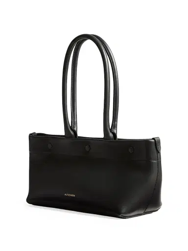 Altuzarra Women's Mini East/West Leather Tote Bag - Black | Thumbnail 3 Altuzarra Women's Mini East/West Leather Tote Bag - Black | Thumbnail 3
