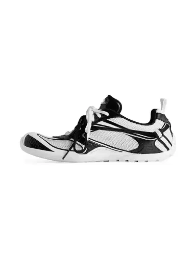 Balenciaga Women's Radar Sneakers - White Black | Thumbnail 4 Balenciaga Women's Radar Sneakers - White Black | Thumbnail 4