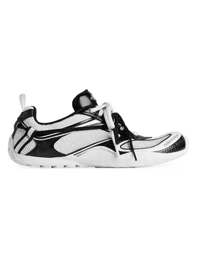 Balenciaga Women's Radar Sneakers - White Black | Thumbnail 1 Balenciaga Women's Radar Sneakers - White Black | Thumbnail 1