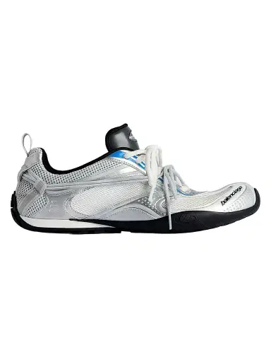 Balenciaga Women's Radar Gradient Lines Sneakers - White Multicolor | Thumbnail 1 Balenciaga Women's Radar Gradient Lines Sneakers - White Multicolor | Thumbnail 1