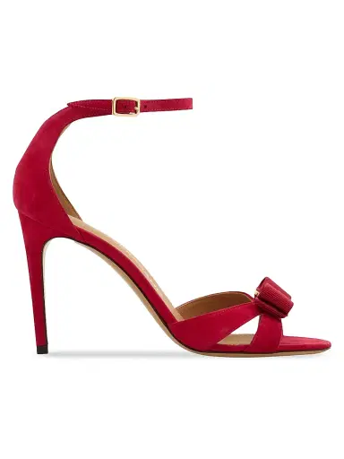 Ferragamo Women's Roxy 95MM Bow-Embellished Sandals | Thumbnail 1 Ferragamo Women's Roxy 95MM Bow-Embellished Sandals | Thumbnail 1