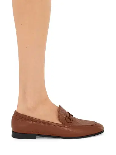 Ferragamo Women's Soldy Gancini Leather Loafers | Thumbnail 6 Ferragamo Women's Soldy Gancini Leather Loafers | Thumbnail 6