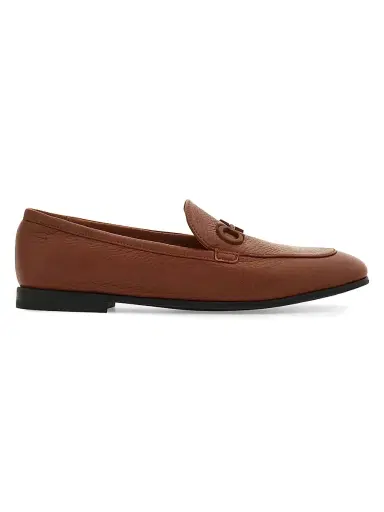 Ferragamo Women's Soldy Gancini Leather Loafers | Thumbnail 1 Ferragamo Women's Soldy Gancini Leather Loafers | Thumbnail 1