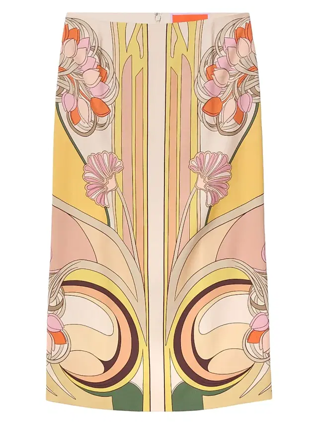 Women's Pencil Skirt - Tulip Pale Pink Women's Pencil Skirt - Tulip Pale Pink