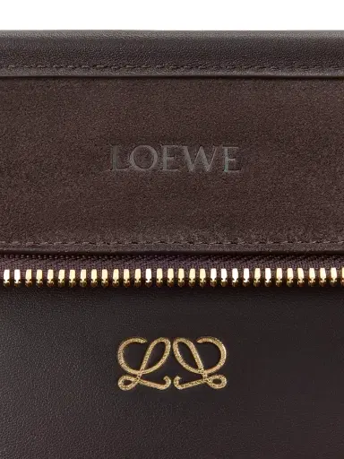 Loewe Women's Amazone Suede Top Handle Bag - Dark Chestnut | Thumbnail 8 Loewe Women's Amazone Suede Top Handle Bag - Dark Chestnut | Thumbnail 8