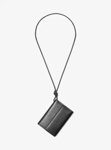 Michael Kors Collection Leather Card Holder Necklace | Thumbnail 26 Michael Kors Collection Leather Card Holder Necklace | Thumbnail 26